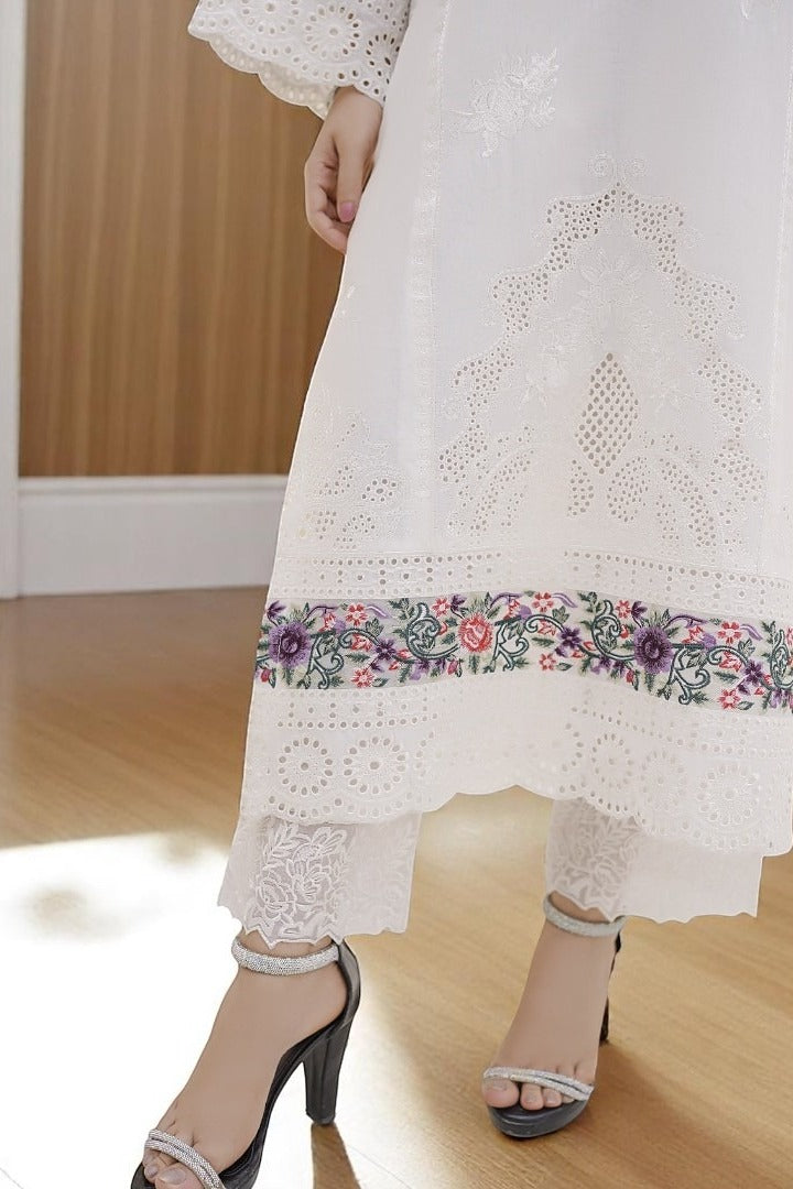 Noorani Grace | 3-Piece Cotton Suit - Grace Stitch 