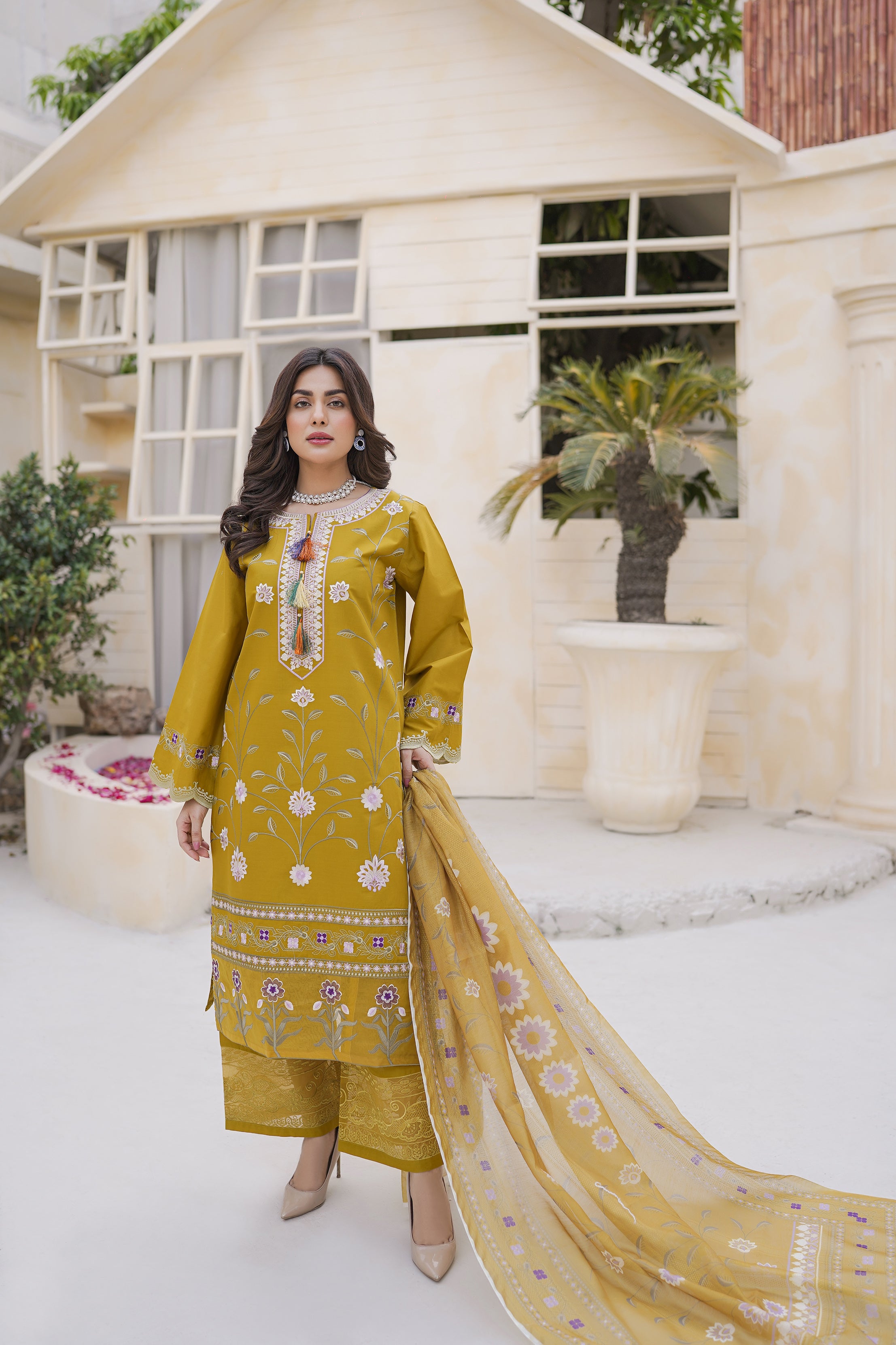Mustard Elegance Grace
