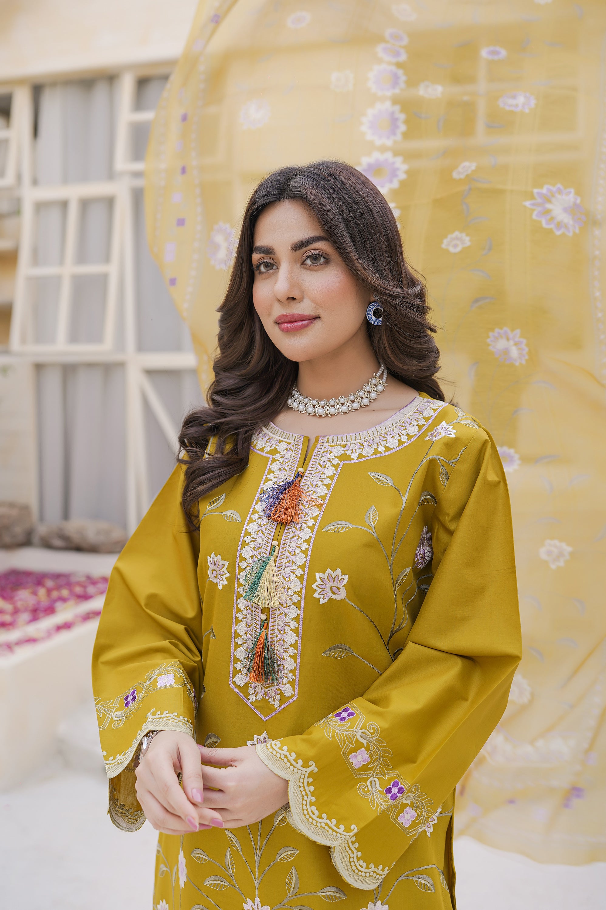 Mustard Elegance Grace