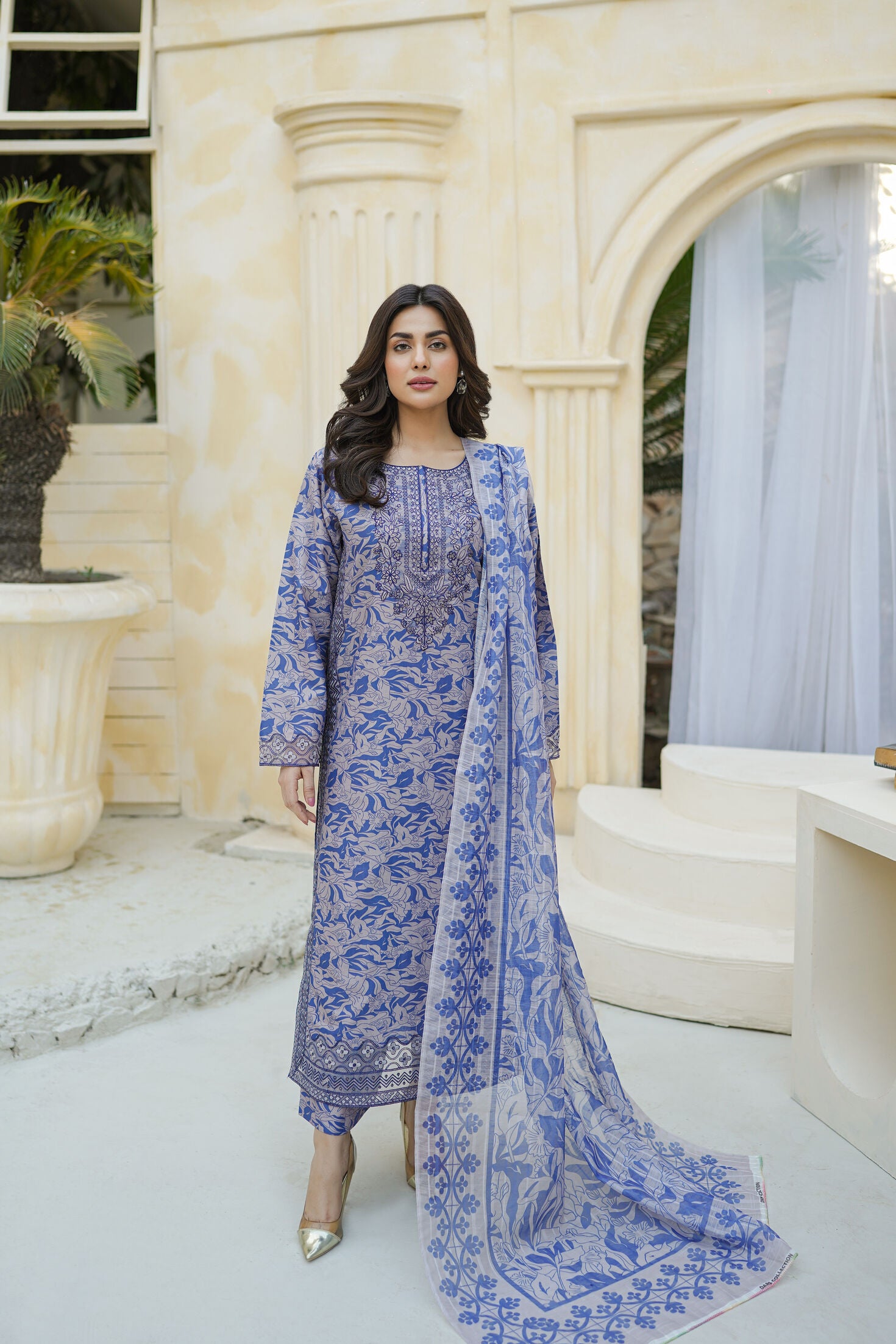 Royal Bloom 3-Piece Suit - Grace Stitch 