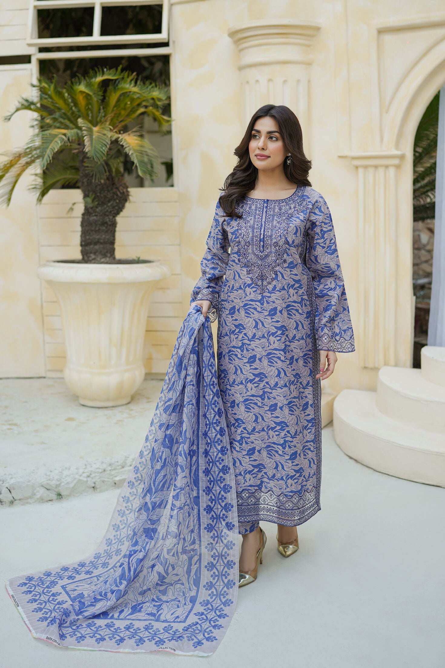 Royal Bloom 3-Piece Suit - Grace Stitch 