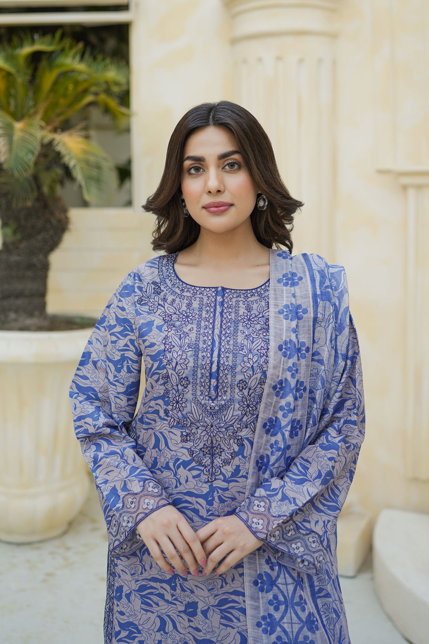 Royal Bloom 3-Piece Suit - Grace Stitch 