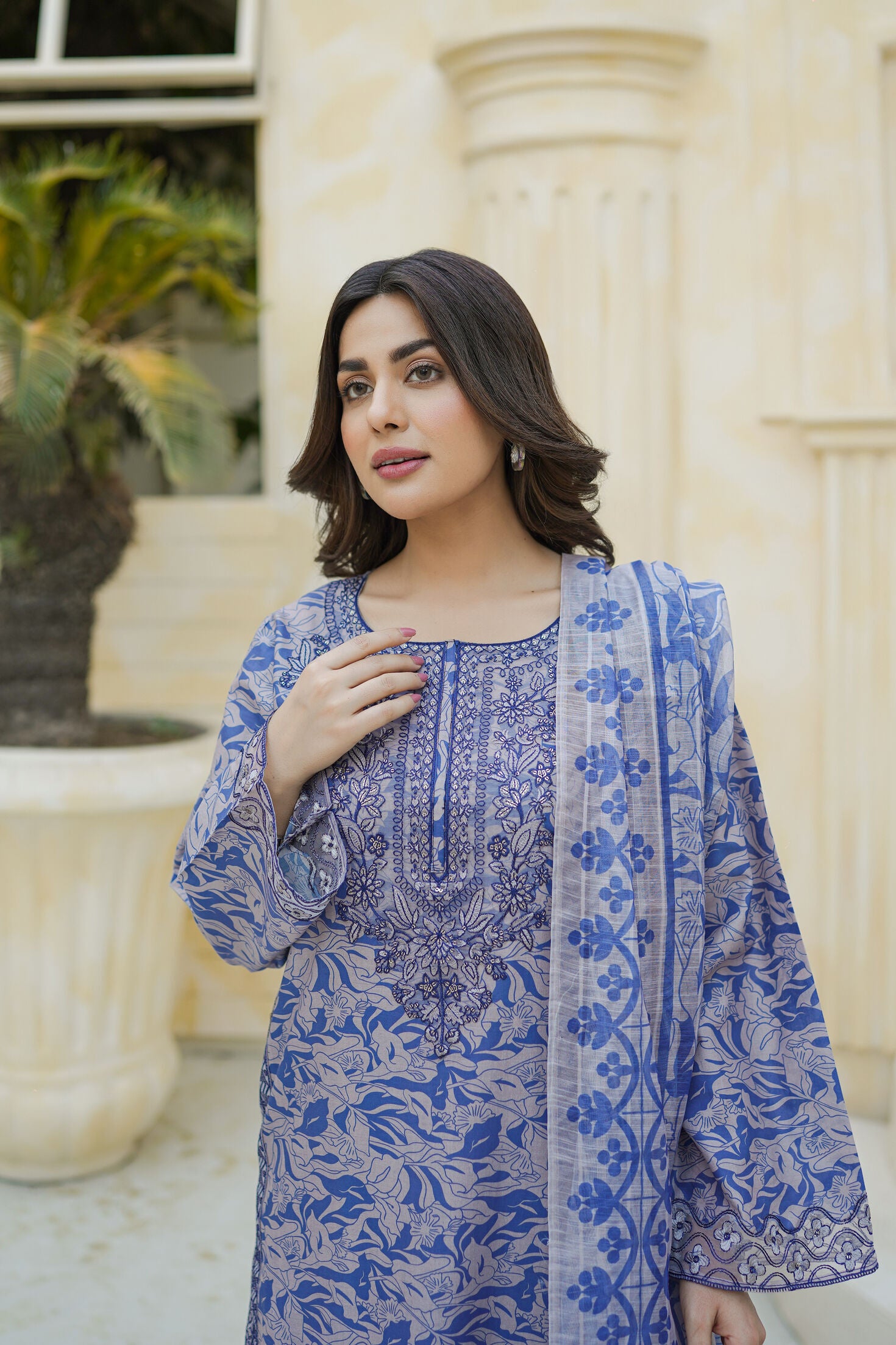 Royal Bloom 3-Piece Suit - Grace Stitch 
