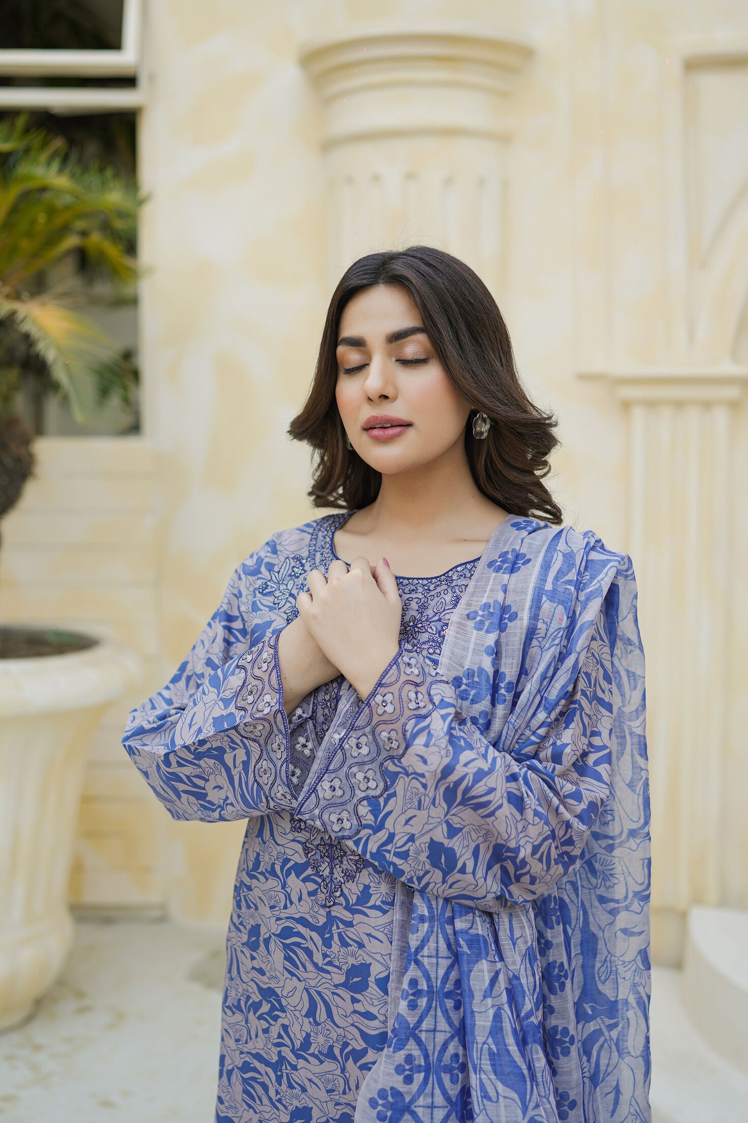 Royal Bloom 3-Piece Suit - Grace Stitch 