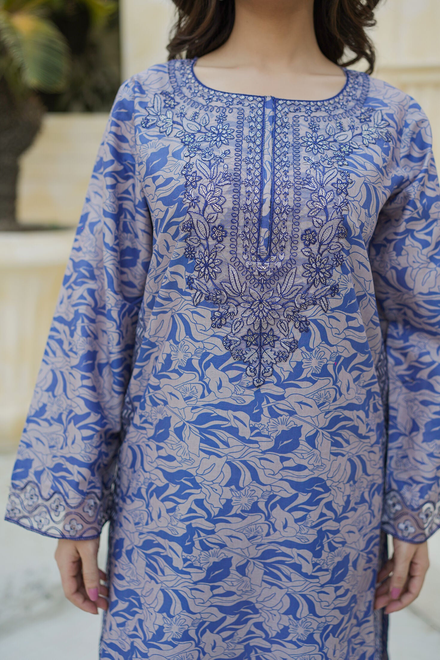 Royal Bloom 3-Piece Suit - Grace Stitch 