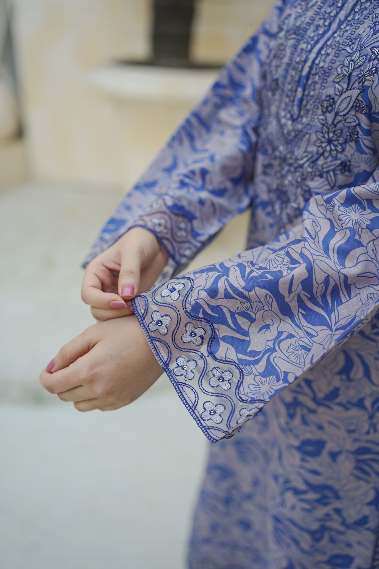 Royal Bloom 3-Piece Suit - Grace Stitch 