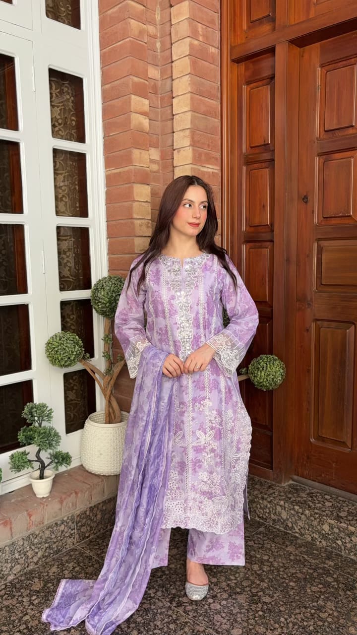 Lilac Mist 3PC - Grace Stitch 