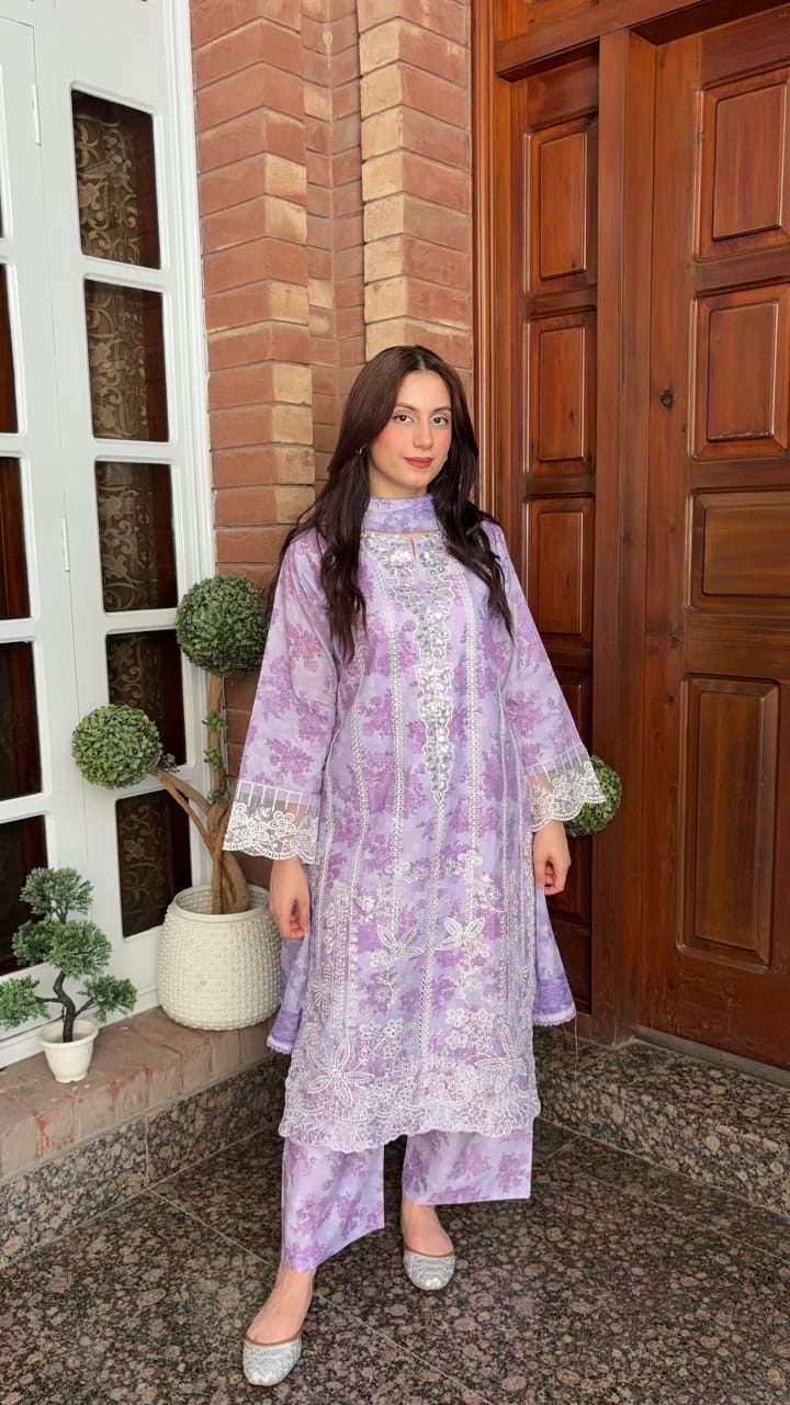 Lilac Mist 3PC - Grace Stitch 