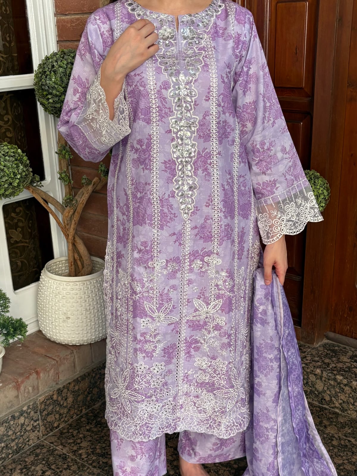 Lilac Mist 3PC - Grace Stitch 