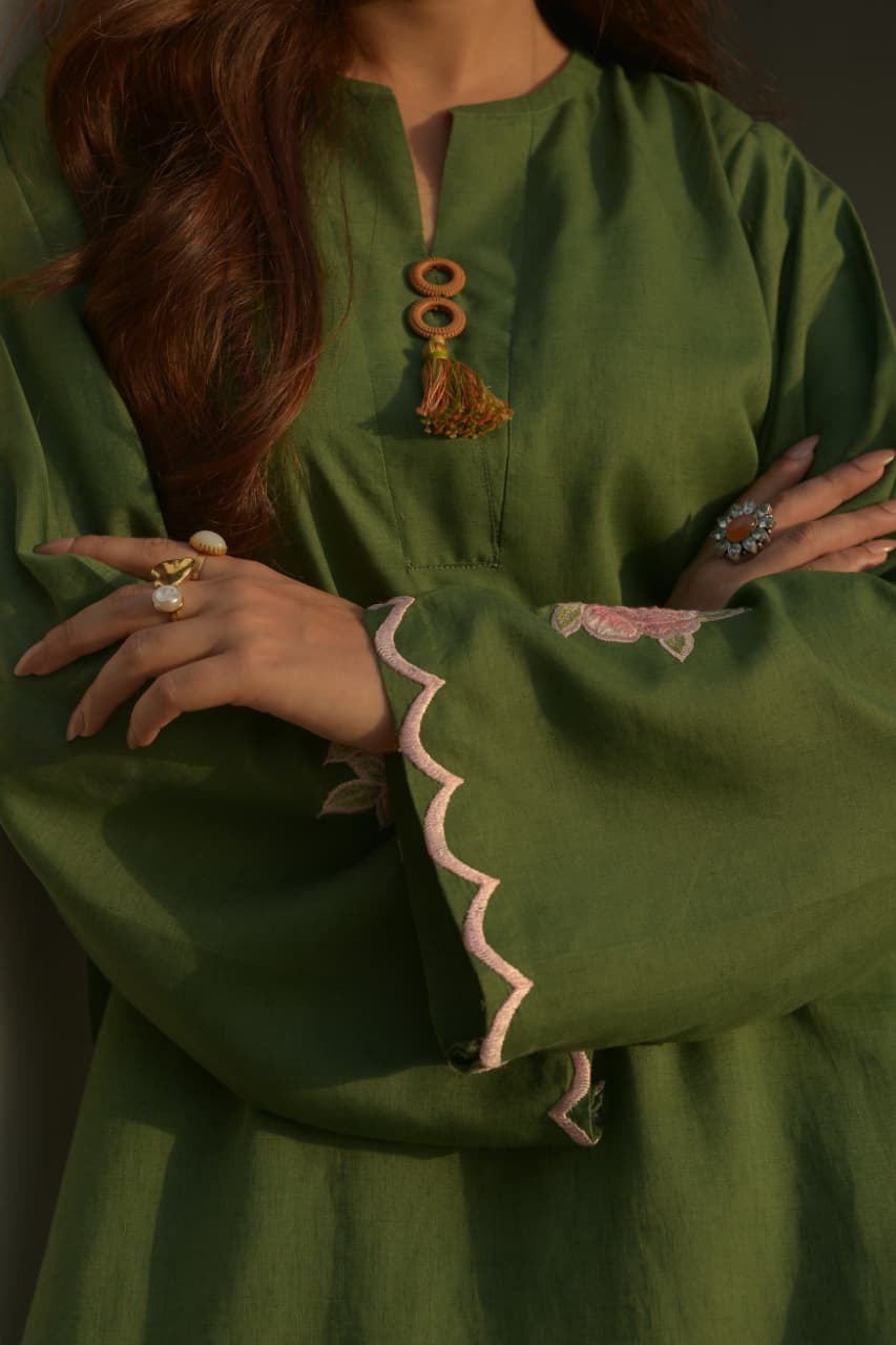 OLIVE BLOOM - Grace Stitch 