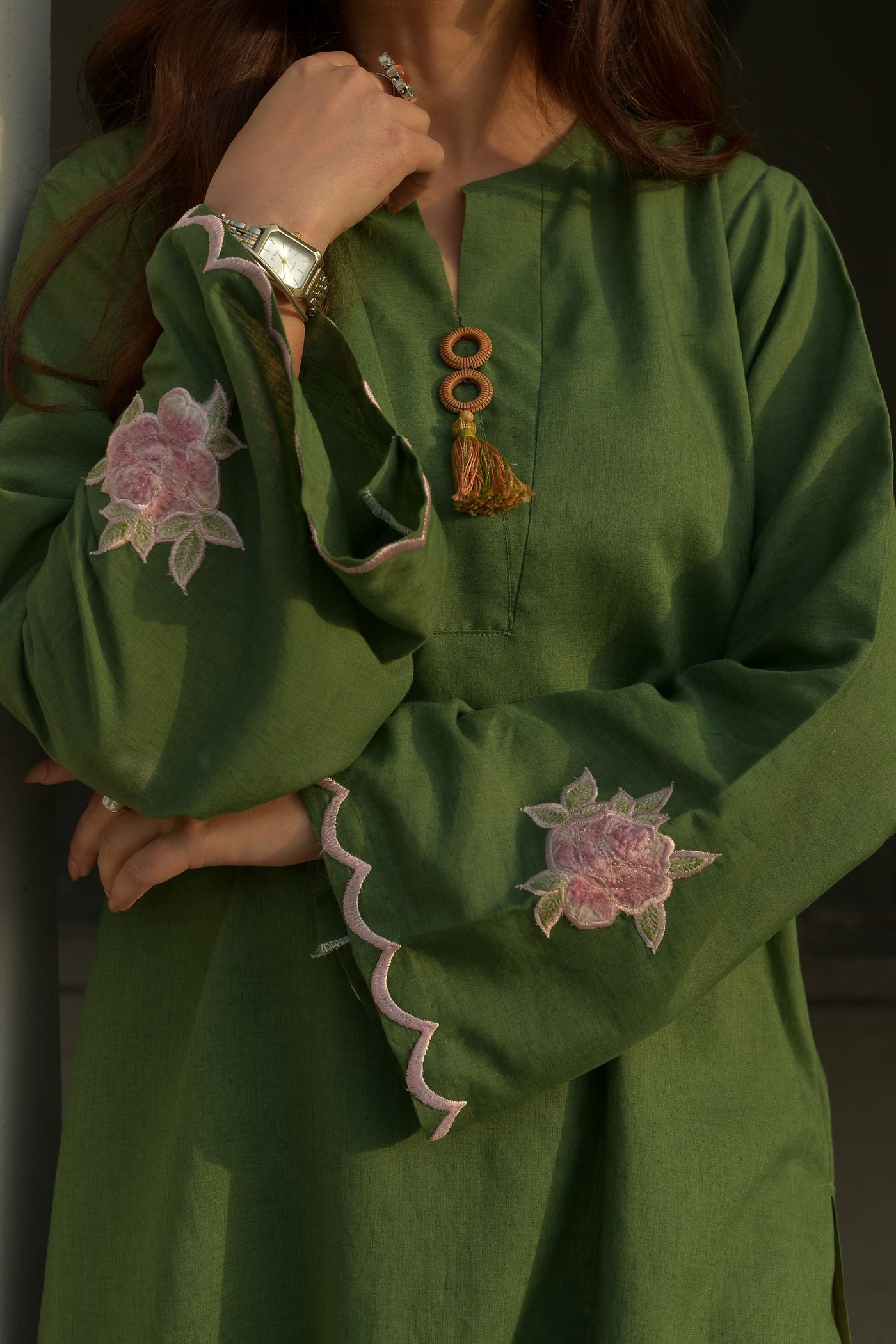 OLIVE BLOOM - Grace Stitch 
