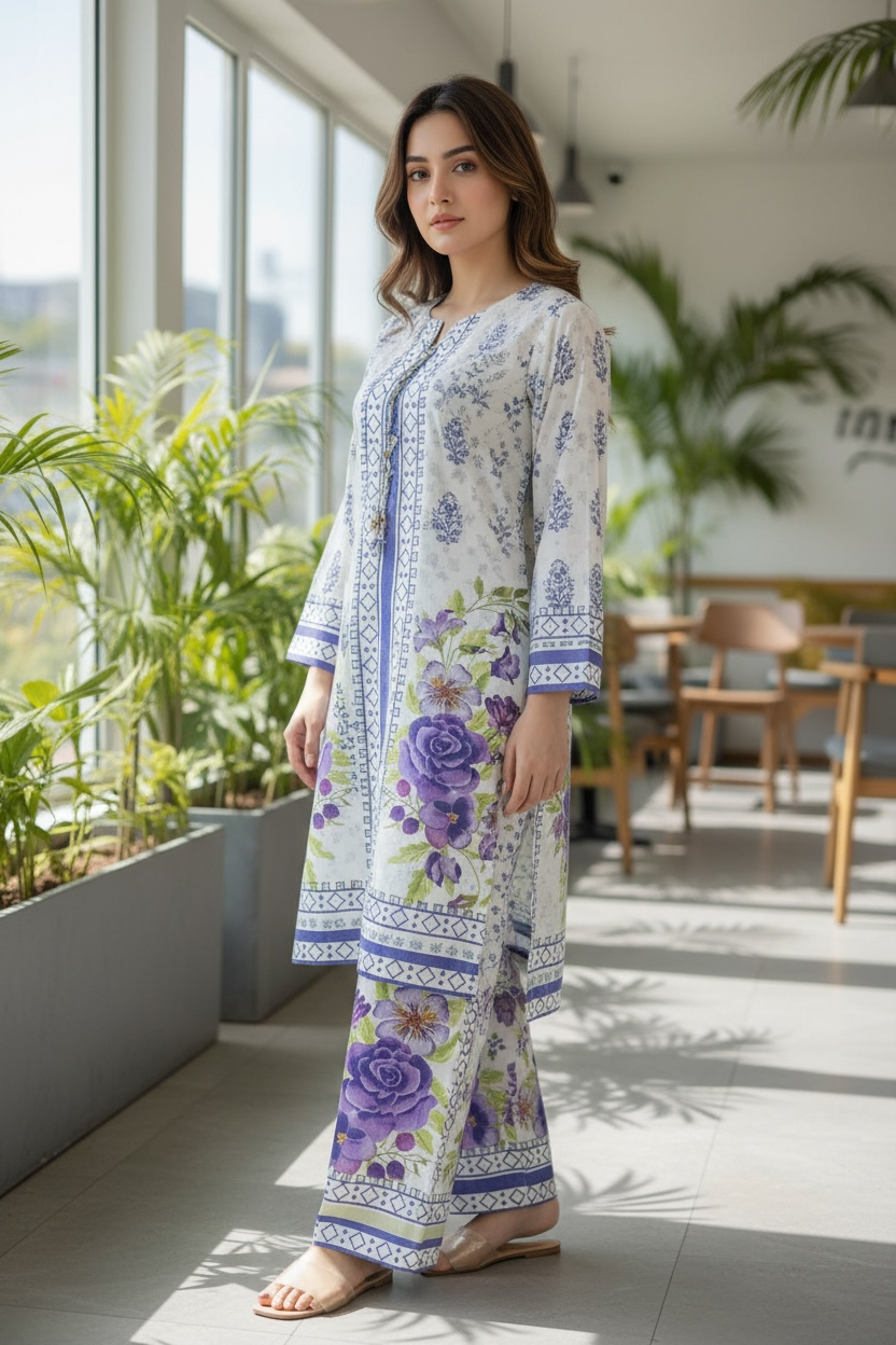 Soft Iris - Grace Stitch 