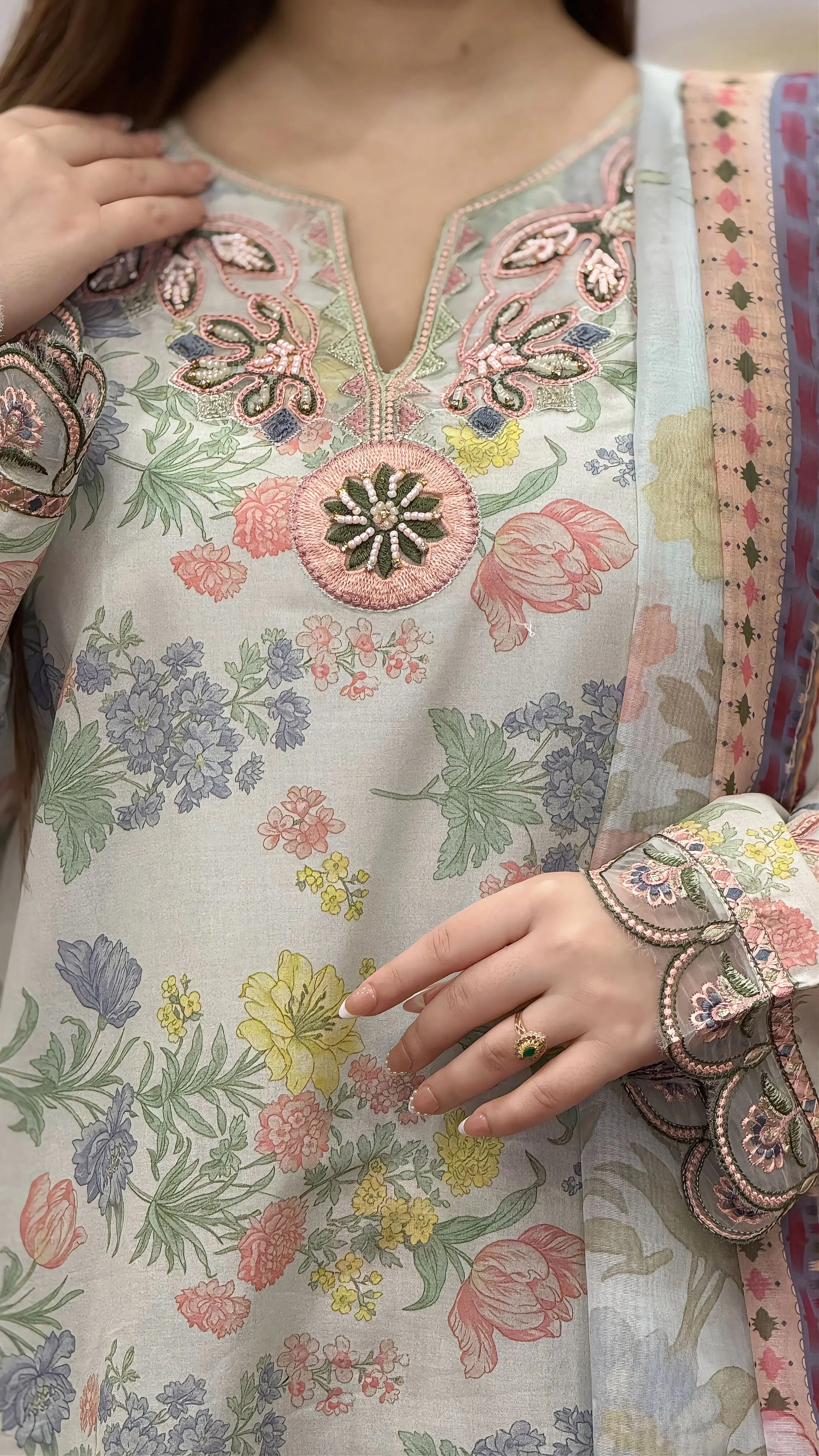 Flora 3PC - Grace Stitch 