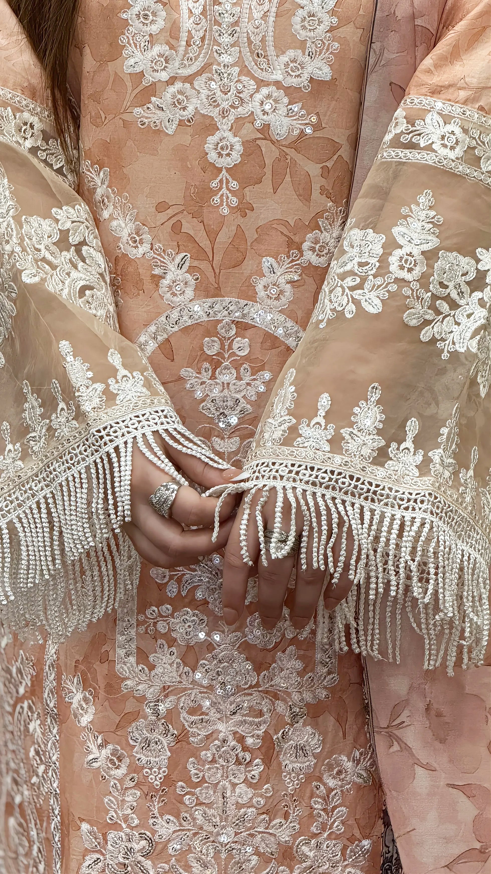 Peach Whisper 3PC - Grace Stitch 