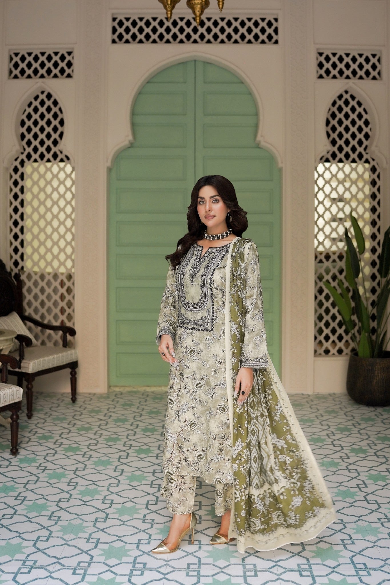 Zareen 3 Piece - Grace Stitch 