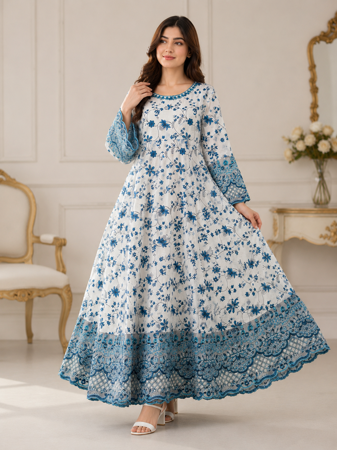 Blue Maxi 3PC