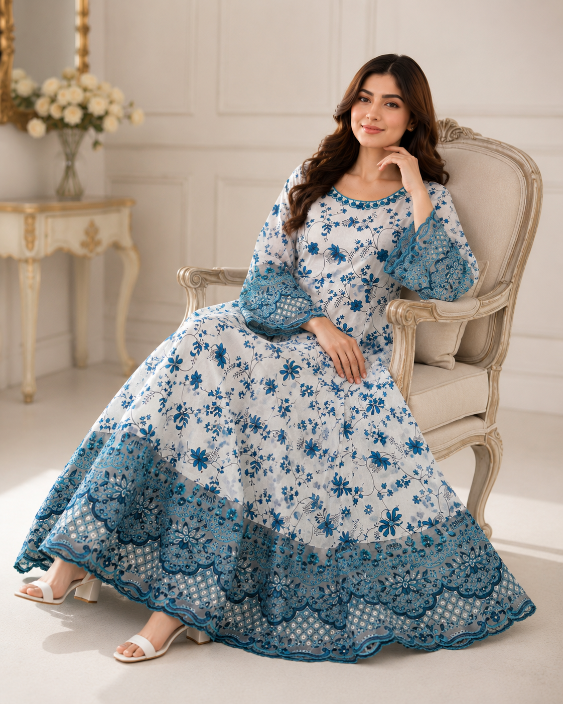 Blue Maxi 3PC