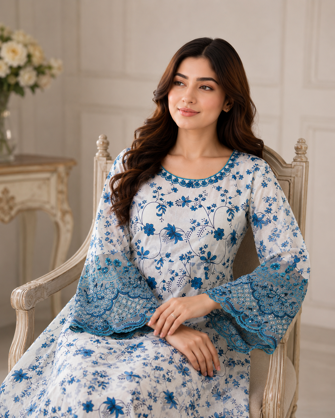 Blue Maxi 3PC