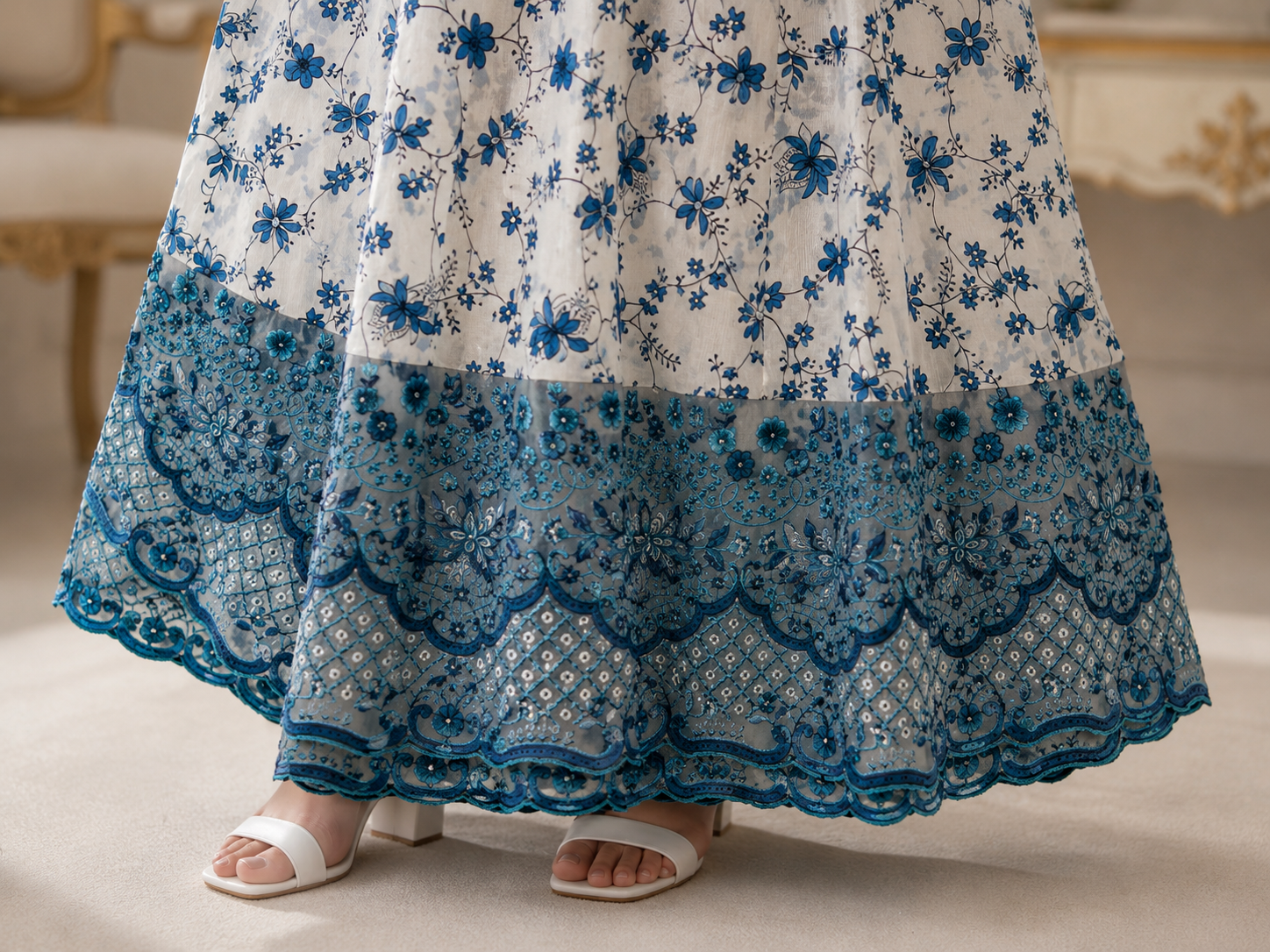 Blue Maxi 3PC