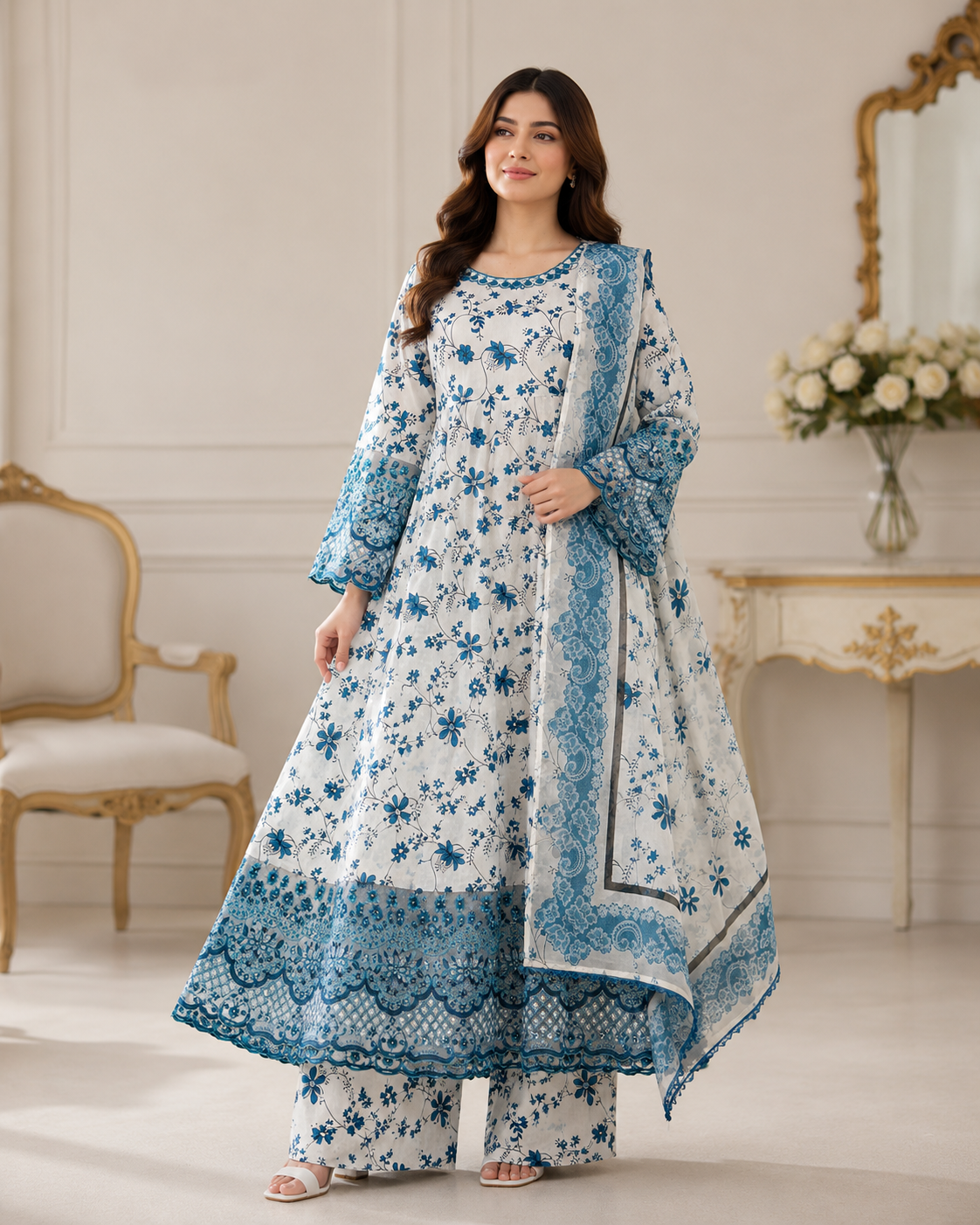 Blue Maxi 3PC