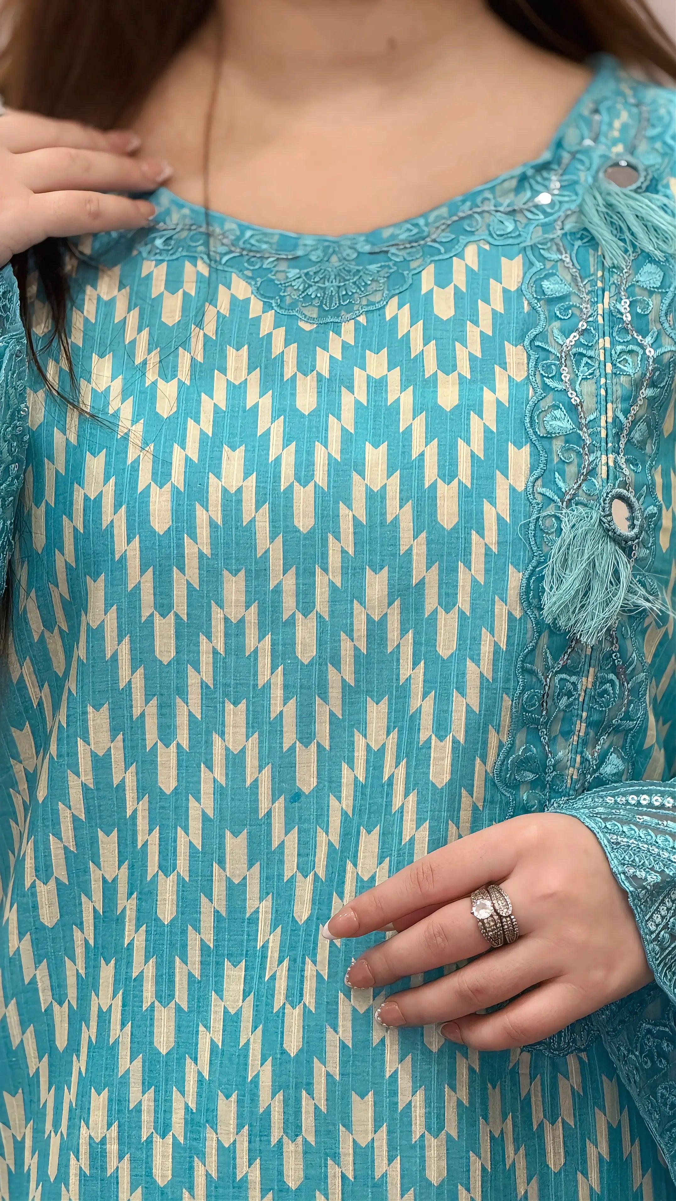 Skye 3PC With Free Hand Bag - Grace Stitch 