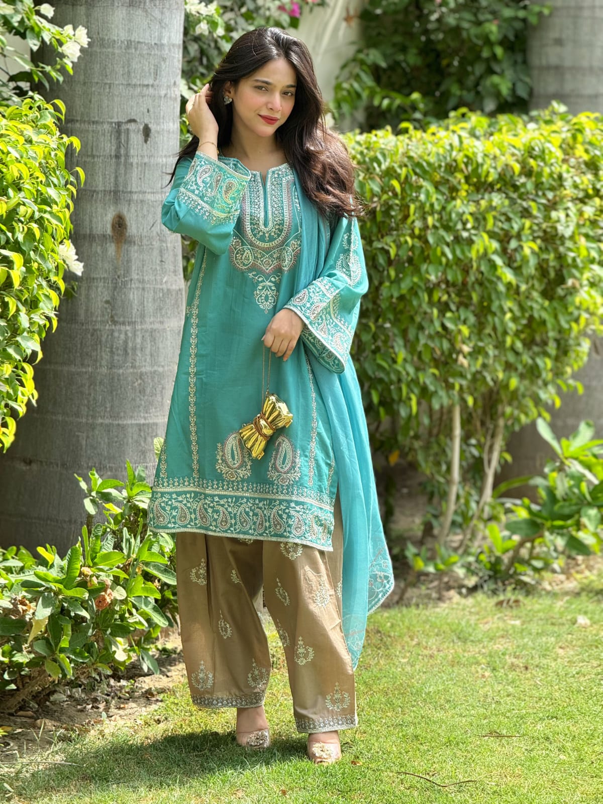 Feroza 3PC - Grace Stitch 